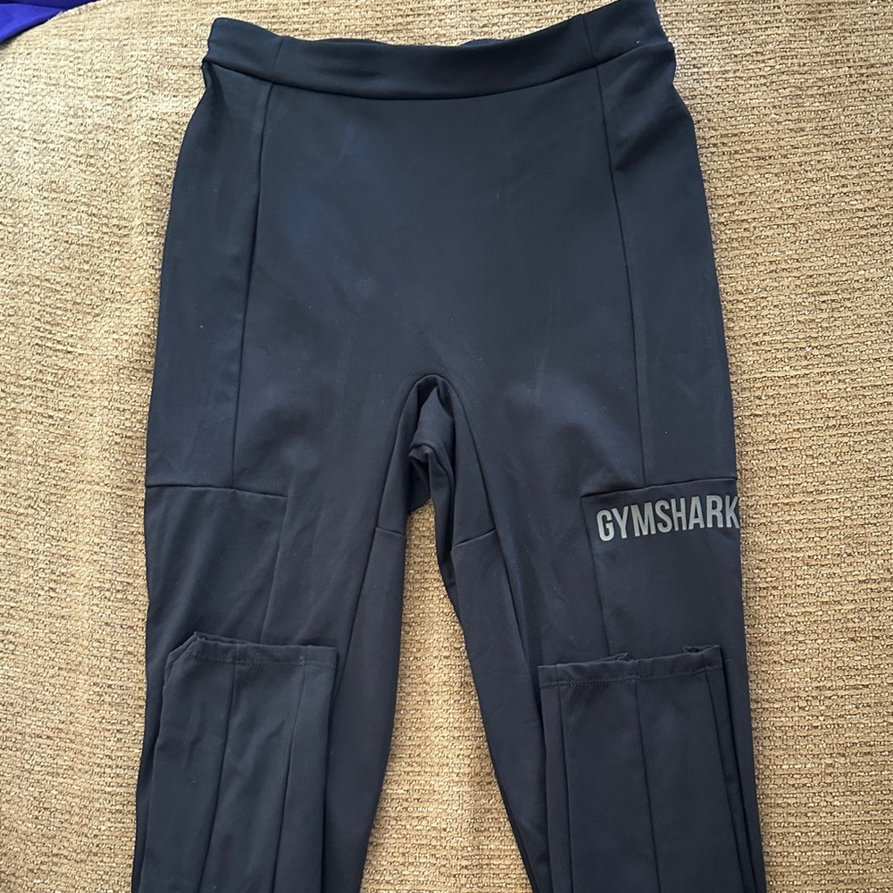 Gymshark Jet Black Workout Leggings-